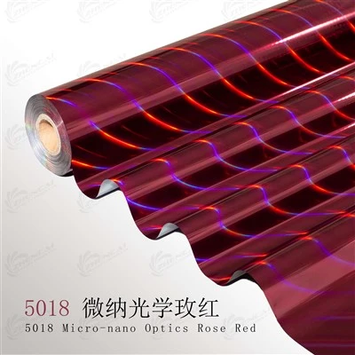 Folie de imprimare din piele micro-Nano optică magenta